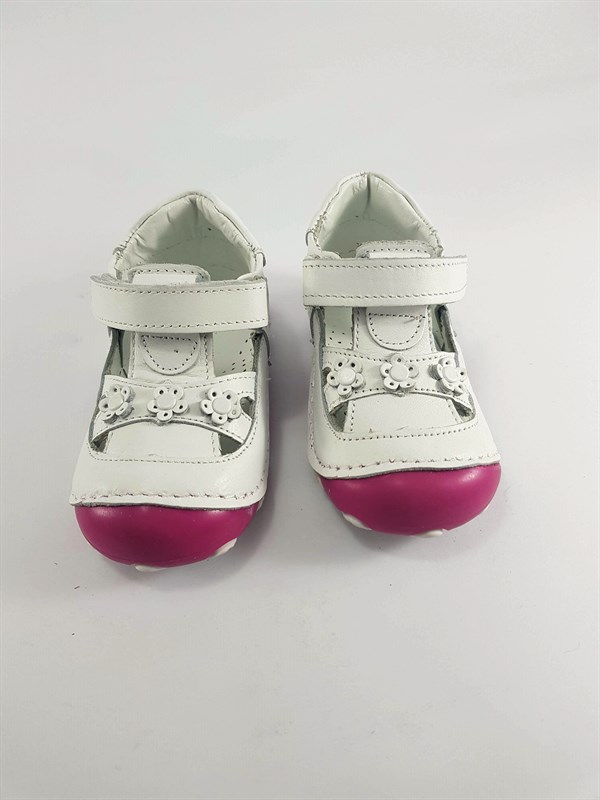 Şirin Bebe Kız Bebek Tek Bantlı Ortopedik İlk Adım Ayakkabısı