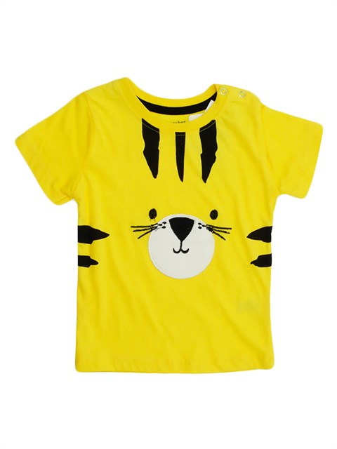 Akku Kedi Baskılı Erkek Çocuk Tişört