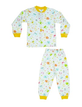 Ana Kuzusu Seçkin Baby Kız Çocuk Tavşan Pijama Takımı