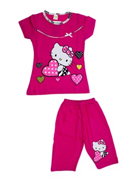 Beka Hello Kity Baskılı Yazlık Pijama Takımı