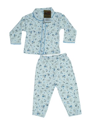 Erkek Bebek Penye Pijama Alt Üst Takım